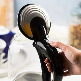 Fierbător electric din sticlă cu LED, 1.7 L, Klausberg KB-7886
