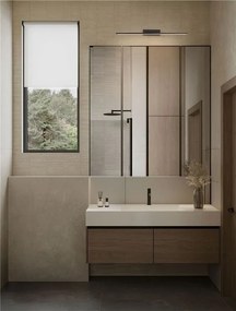 Aplica de perete LED baie IP44 MAREL negru