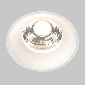 Spot LED incastrabil design tehnic Round D-11,5cm alb