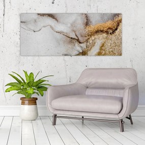 Tablou - Cerneală de marmură (120x50 cm)