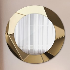 Decor oglinda rotunda Abstracție modernă fi 50 cm