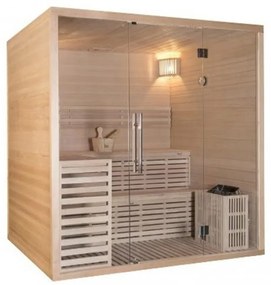 Saună finlandeză Calidus Hemlock pentru 5-6 persoane