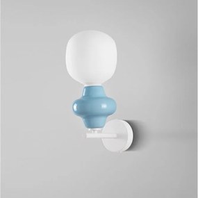 Aplica de perete din ceramica design modern CHIC albastru