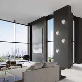 Aplică perete SOLIDO 2xG9/40W/230V alb