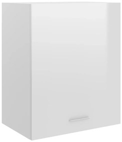vidaXL Dulap suspendat “Lyon” alb extralucios 50 x 31 x 60 cm