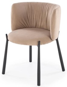 Scaun K531 velvet bej