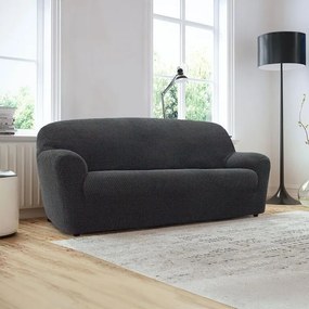 Nueva Textura Huse care se întind foarte bine NIAGARA antracit fotoliu dublu (l. 140 - 180 cm)
