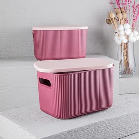 Cutie de depozitare , UnicUtil, Compact Elegant, Roz
