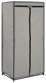 282440 vidaXL Șifonier, gri, 75 x 50 x 160 cm