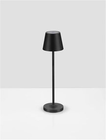 Veioza/Lampa de masa LED portabila exterior IP54 PETIT antracit