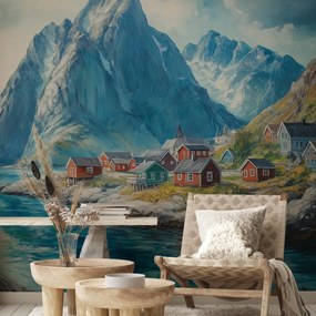 Fototapet - Sat norvegian (147x102 cm)