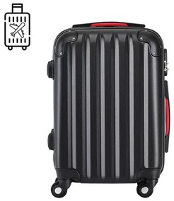 Deuba Geanta de voiaj L 39x25x60 cm - neagra