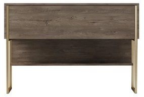 Măsuță consolă Luna 4 (auriu + Nuc) . 1102309