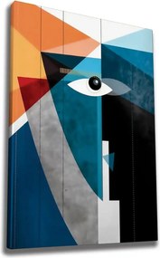 Tablou WY243, multicolor, panza, 70x100 cm