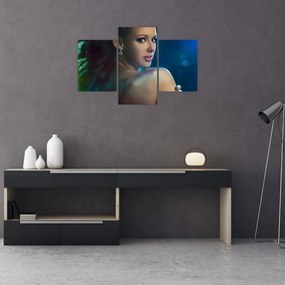 Tablou - Privirea unei femei tinere (90x60 cm)