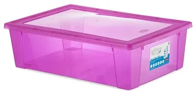 Cutie universala Stefanplast Visual Box XXL, 30L, roz 646570