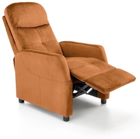 Fotoliu recliner Felipe 2 velvet cinnamon H103 cm