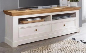 Set lemn masiv alb-natur Living Iris Model A