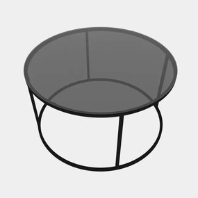 Măsuță de cafea STARTIS 60x44,8 cm negru