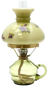 Lampă cu petrol KLÁRA 34 cm verde pădure