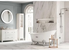 Baterie de lavoar + ventil cu preaplin Roca A5A3A4BC00 CARMEN 17,8 cm crom