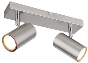 Spot Globo 57911-2 ROBBY 2xGU10/25W/230V crom mat