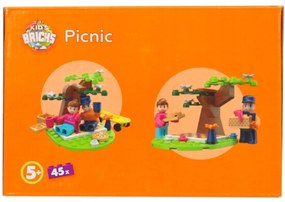 Set de constructie Kid's Brick PICNIC, 45 buc