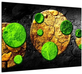 Tablou abstract - Bilă (70x50 cm)