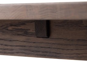 Masă de dining maro extensibilă 95x180 cm Arun – Unique Furniture