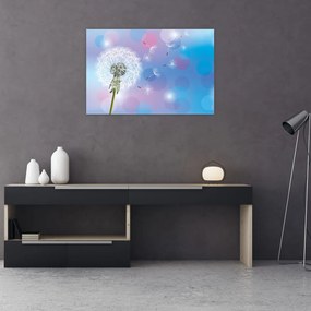 Tablou - Păpădie în vânt (90x60 cm)