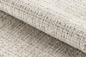 MAZZONI EXPORT IRIS Bej (material Juto 4) / picioare negre - SCAUN MODERN TAPIȚAT PENTRU SALON/SUFRAGERIE LOFT