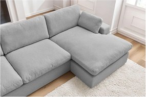 Colțar gri deschis Belair – Bobochic Paris