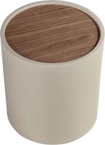 Masuta laterala design LUX Walnut-Bej