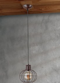 Lustra suspendata design industrial Emil HL 6-1619/1 Vintage OR