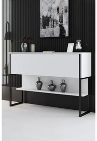 Măsuță consolă Luna 4 (Negru + Alb) . 1102307