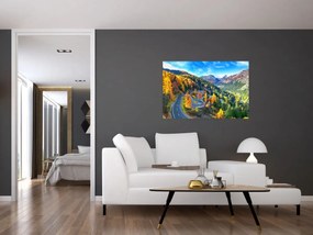 Tablou - Trecătoarea Malay Pass (90x60 cm)