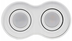 Spot aplicat tavan/plafon stil modern Bross 2 White