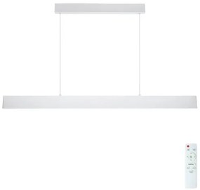 Lustră LED dimabilă pe cablu Brilagi SLIMLINE LED/40W/230V 3000-6000K alb + telecomandă