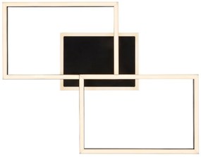 Plafoniera LED moderna Athelstan negru