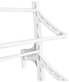 Pantofar alb suspendat din metal – Compactor