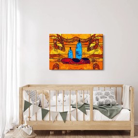 Tablou - Pictură străveche (90x60 cm)