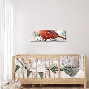 Tablou - Cardinal (cu ceas) (90x30 cm)