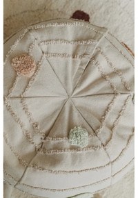 Fotoliu puf pentru copii crem Solar System – Lorena Canals