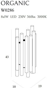 Aplica LED design Premium Class Quality ORGANIC BLACK