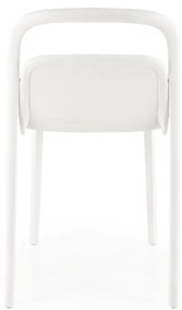 Scaun din plastic K490 alb