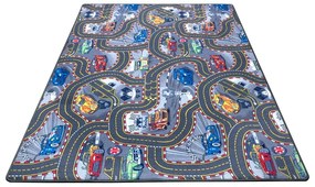 Covor pentru copii Hanse Home Play Race Track, 160x240 cm