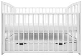 Pătuț pentru copii New Baby Lilly cu sertar, alb