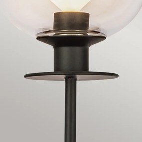 Lampă de perete Alora Mood ALM-SYLVIA-1WB-BK-CL SYLVIA 1xE14/40W/230V negru