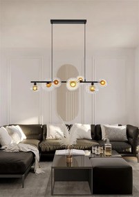 Lustra sticla transparenta si chihlimbar Sunbeam 7L