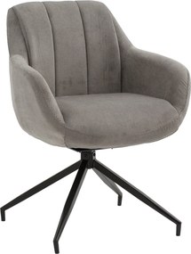 SCAUN ROTATIV TIP FOTOLIU RIGA - GRI